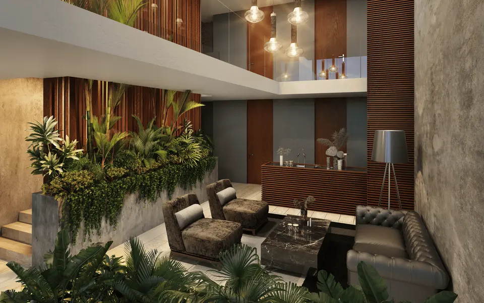 Paravian-black lobby