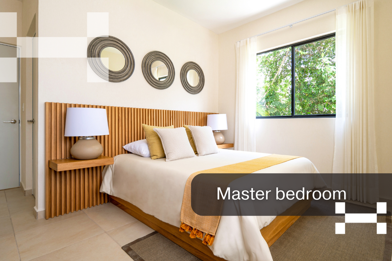 Selva Escondida-condo-master bedroom