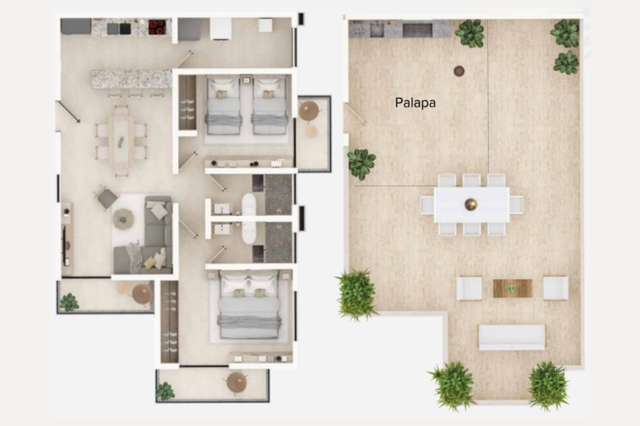 Penthouse with Private Roof Garden